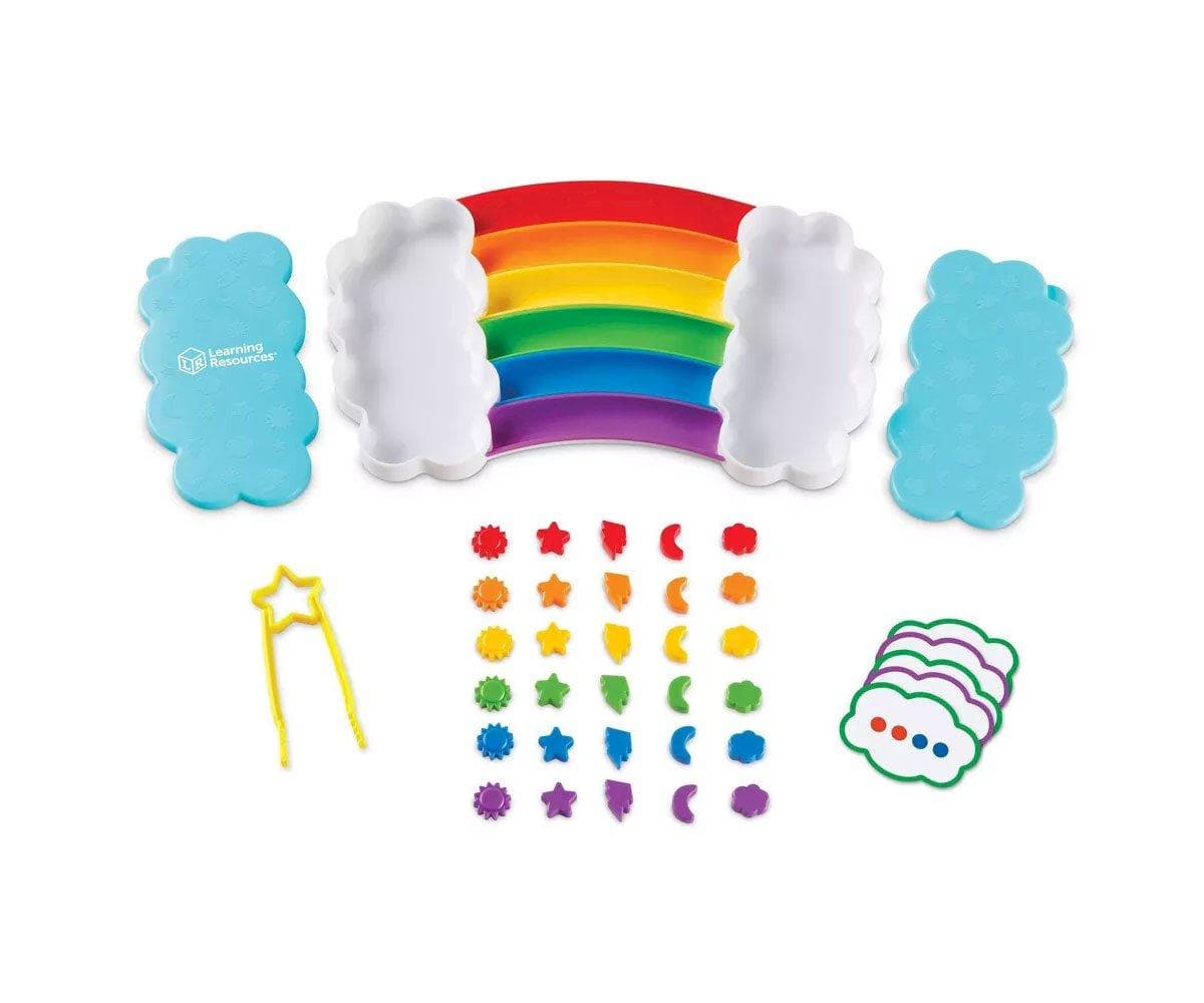 Conjunto de formas e cores Rainbow Classify