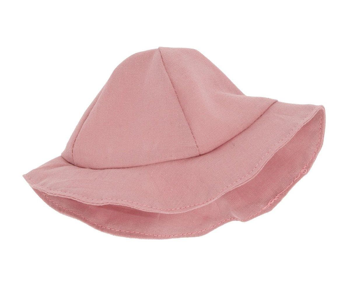 Chapéu de pesca popeline rosa pálido Boneca Soft