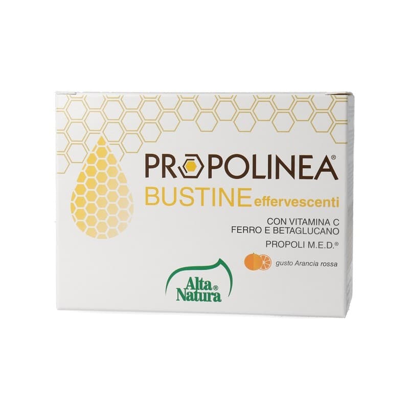Alta Natura Propolinea Effervescente per Sistema Immunitario 10 Bustine da 4 g