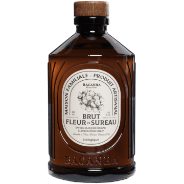 Sirop de Fleur de Sureau - Maison Bacanha