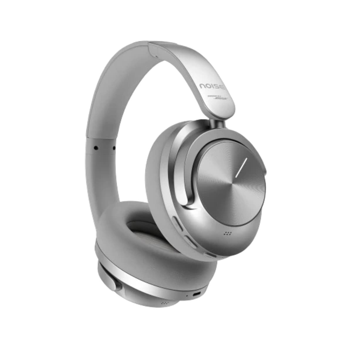 Headphones Bluetooth Noise Master Buds Max Prateados