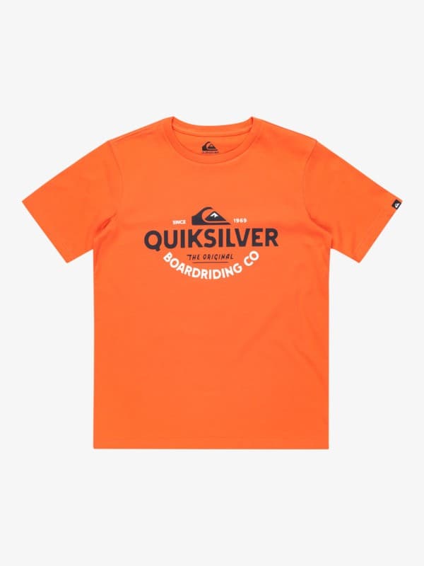 Ev Typed Out - T-shirt de mangas curtas Laranja Rapazes 8-16