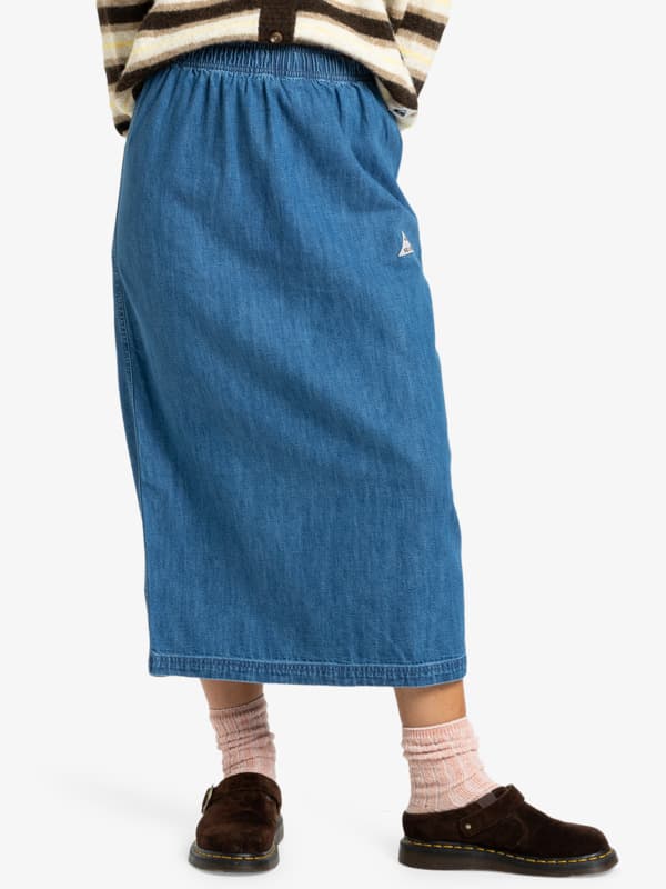 Yukon - Saia maxi Azul mulher