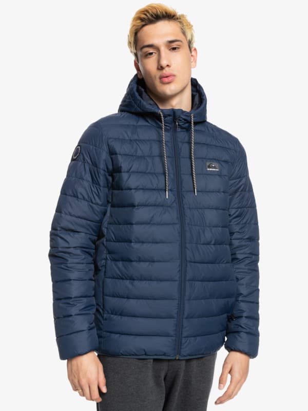 Scaly - Casaco puffer Azul Homem