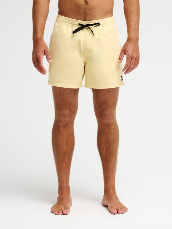 Everyday Solid Volley 15" - Calções de banho pelo joelho Amarelo homem