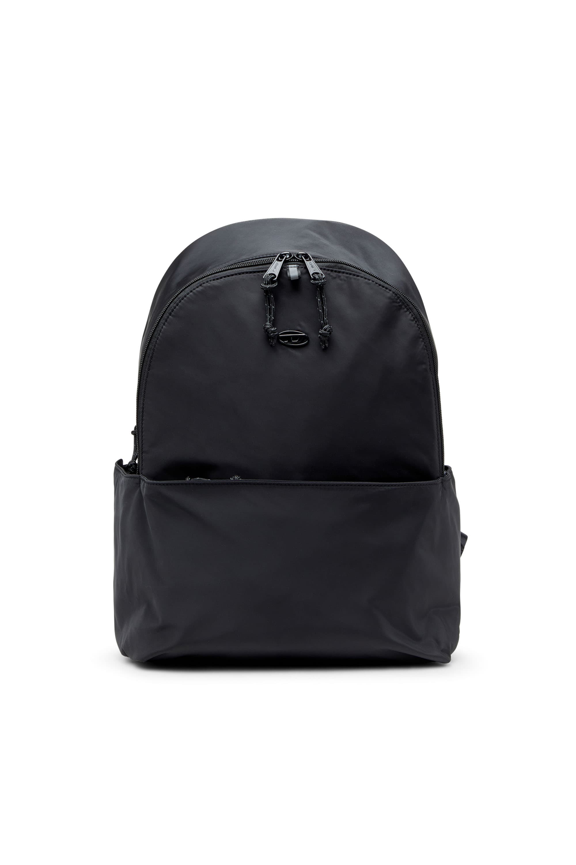 Diesel - D-Pack-Backpack in satin-touch fabric - Backpacks - Man - Black