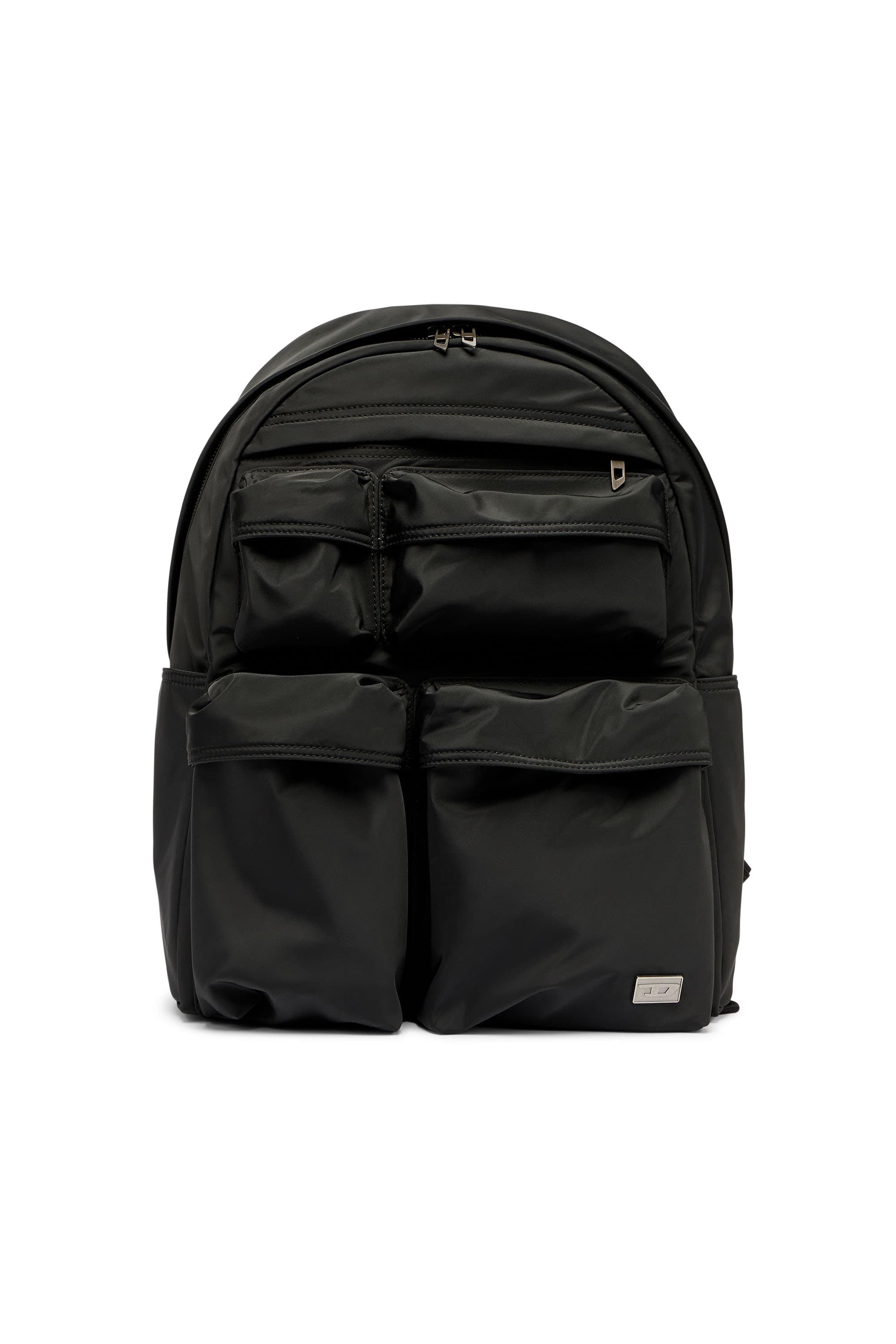 Diesel - Multi-Pkts-Multipocket backpack in utilitarian shell - Backpacks - Unisex - Black
