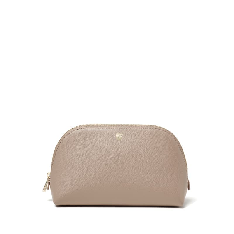 Aspinal of London Classic Makeup Case in Moleskin Soft Saffiano