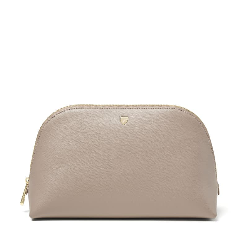 Aspinal of London Classic Toiletry Bag in Moleskin Soft Saffiano