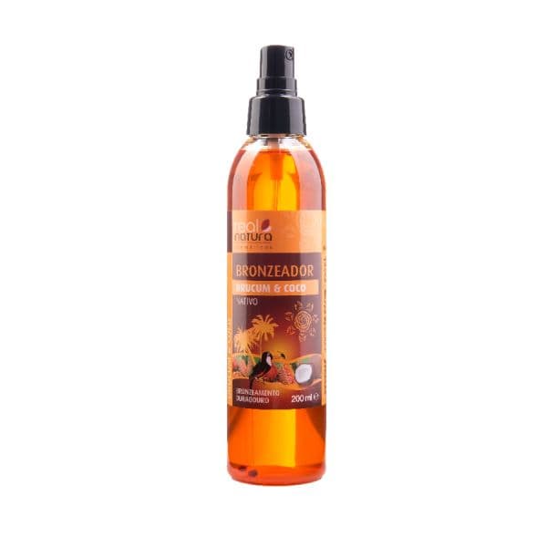 Real Natura Bronzeador Urucum e Coco 200ml