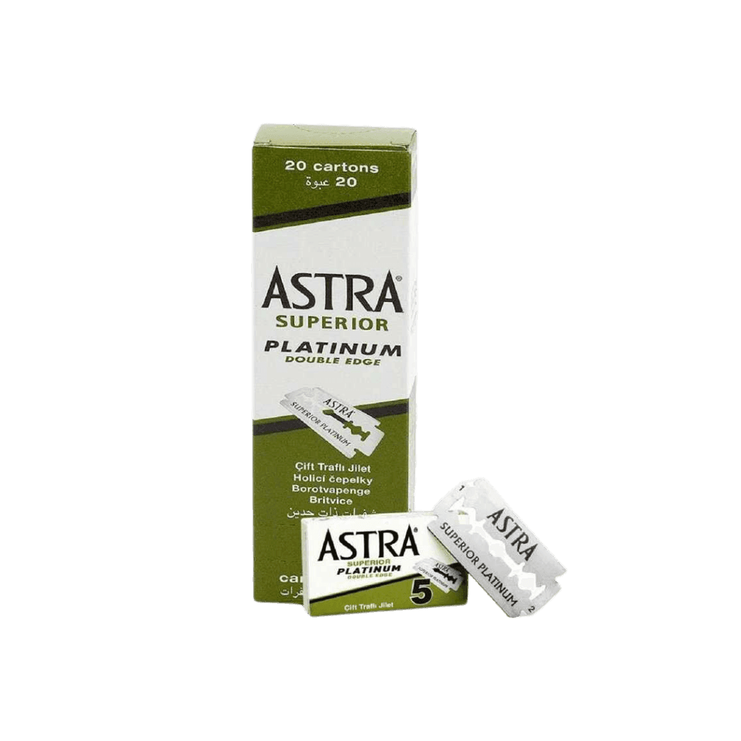 Astra Superior Platinum Lâminas Para Navalha 100 Unidades