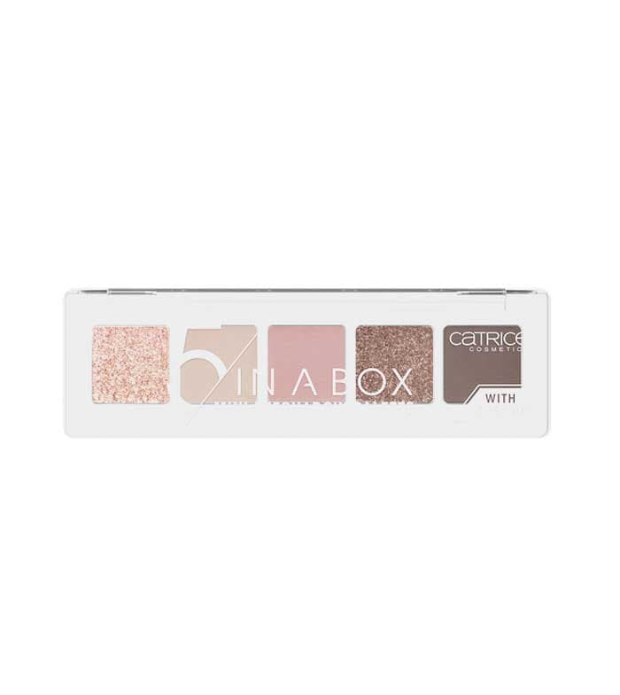 Catrice Mini Paleta de Sombras 5 In a Box 020 Soft Rose Look 4 g