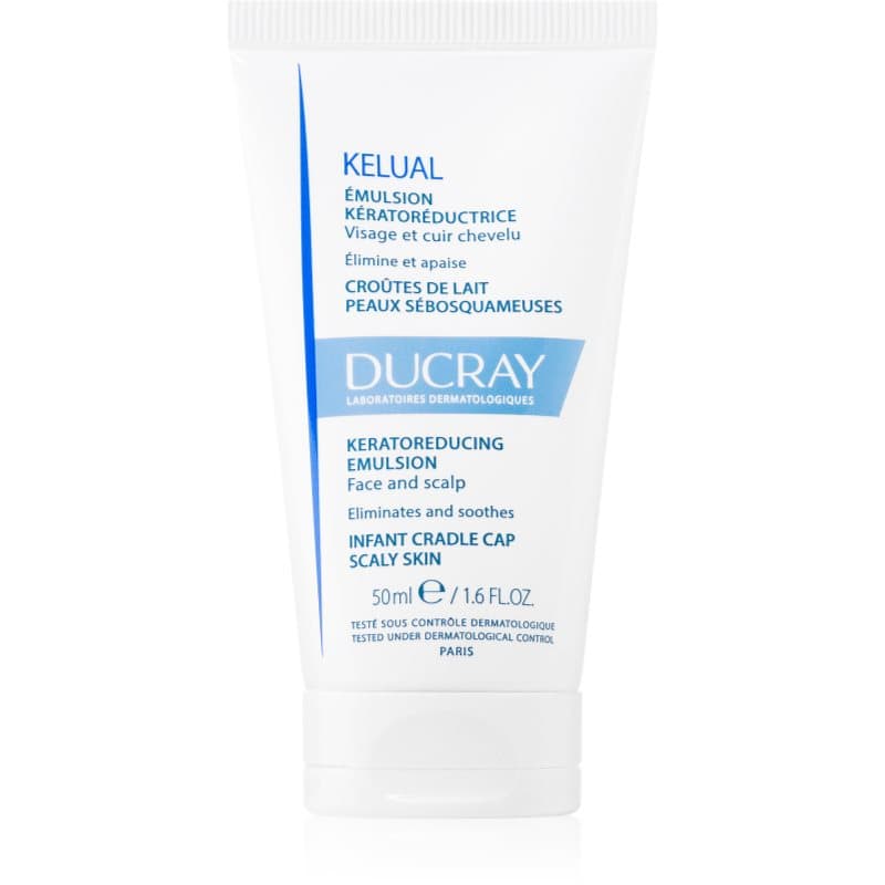 Ducray Kelual Emulsion emulsão crosta láctea para bebés 0+ 50 ml