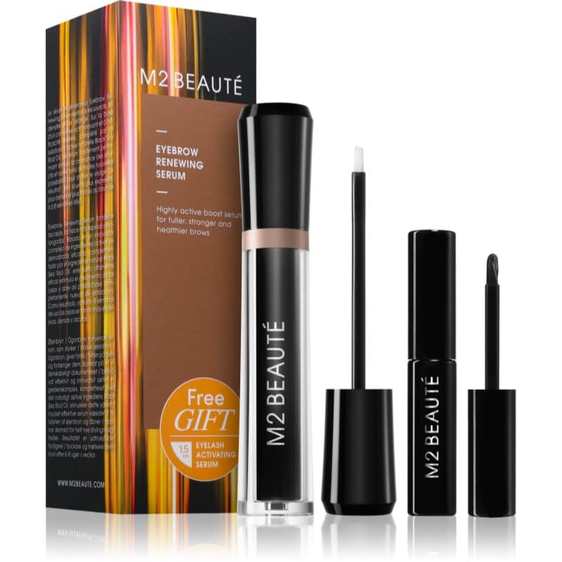 M2 Beauté Eyebrow Renewing Serum coffret