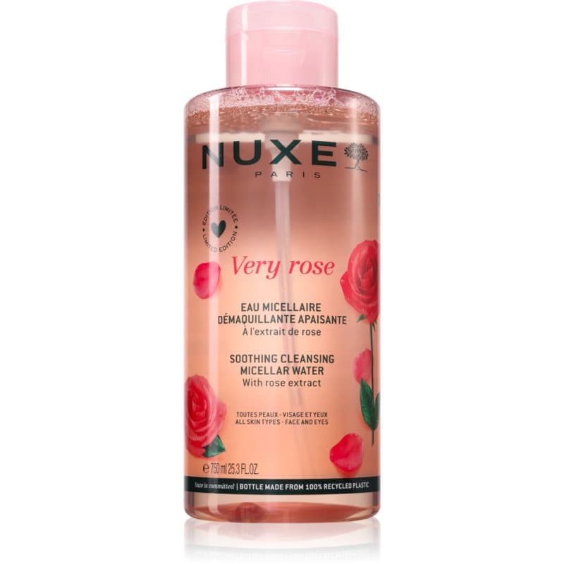 Nuxe Very Rose água micelar calmante 750 ml