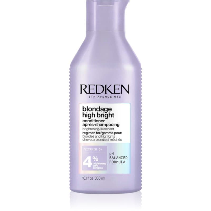 Redken Blondage High Bright condicionador iluminador para cabelo loiro e grisalho 300 ml