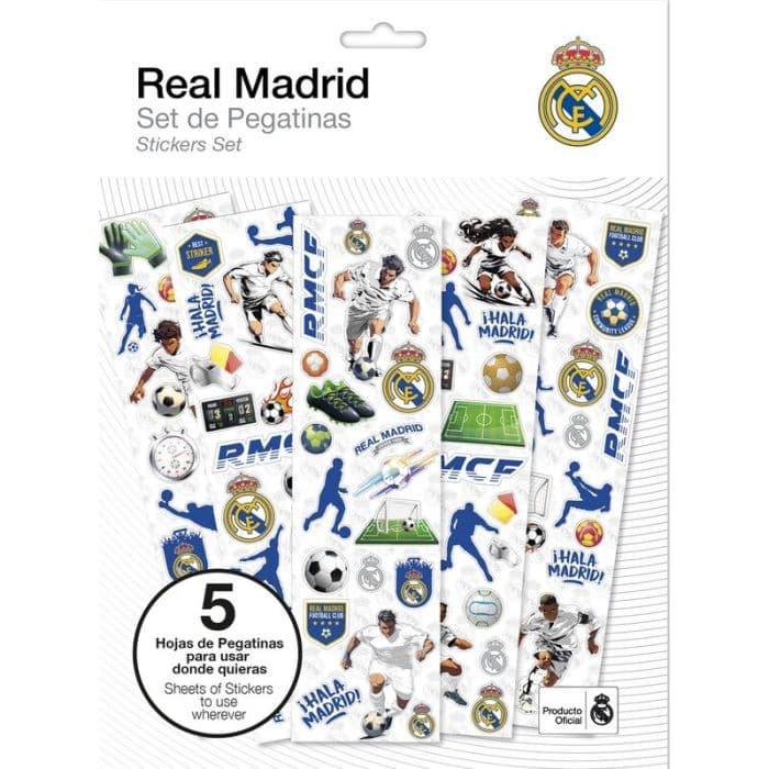 Conjunto de Autocolantes Real Madrid