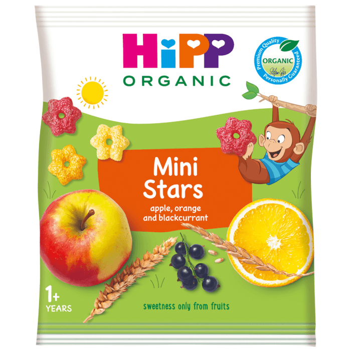 Snacks Estrelinha com Fruta 12 Meses 30 gr