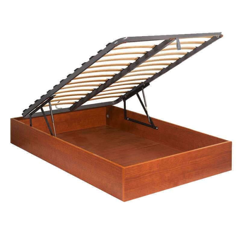 Cama dobrável com lençóis respiráveis Oxfort altura de 32 cm 105x182cm cereja