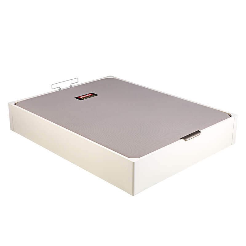 Sofá dobrável Pikolin Desing com tampa embutida altura 31 cm Branco 80x200cm