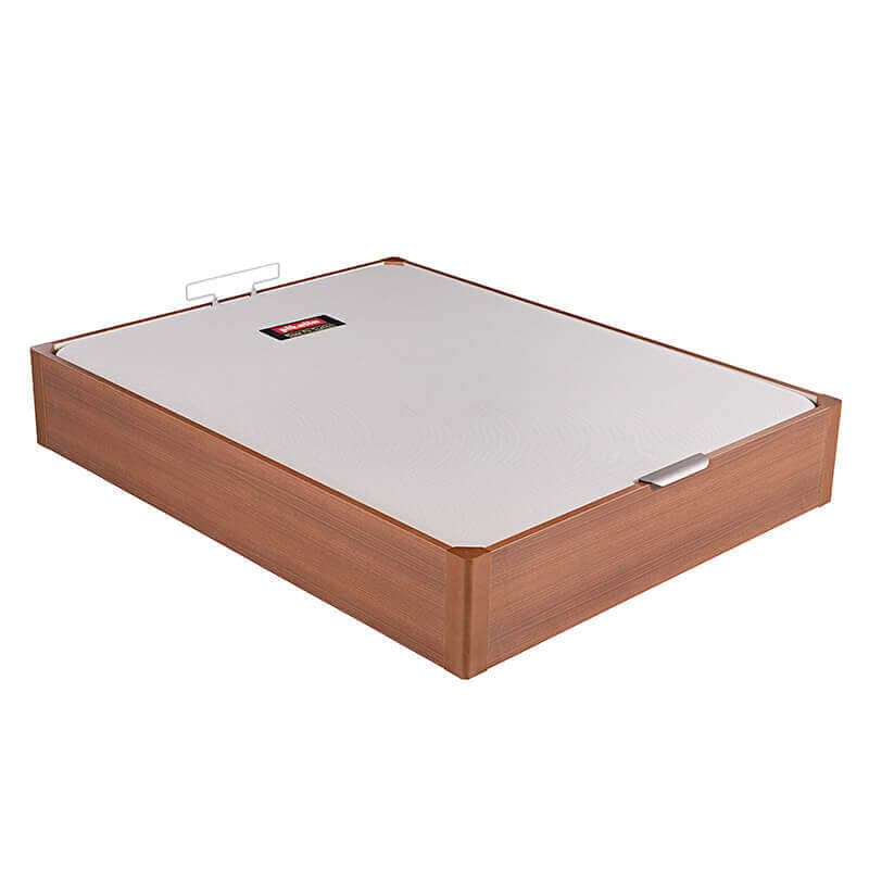 Sofá dobrável Pikolin Desing com tampa embutida altura 31 cm 135x200cm cereja