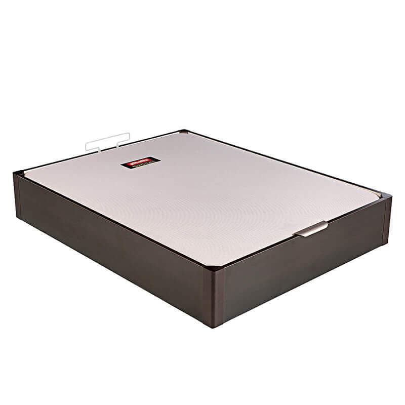 Sofá dobrável Pikolin Desing com tampa embutida altura 31 cm 140x182cm Wengue