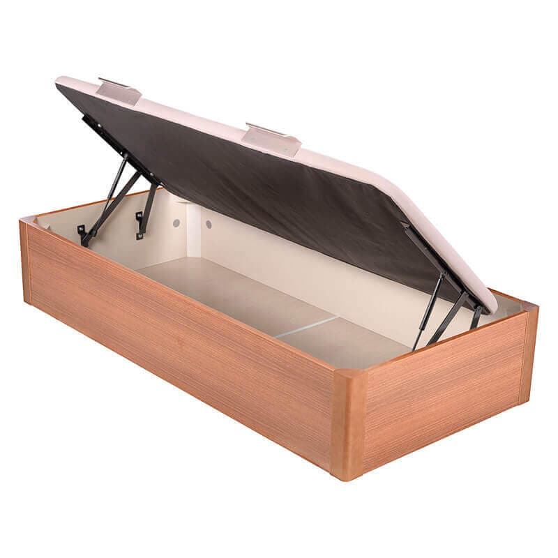 Sofá lateral dobrável Pikolin com altura da capa embutida 30 cm 90x190cm cereja