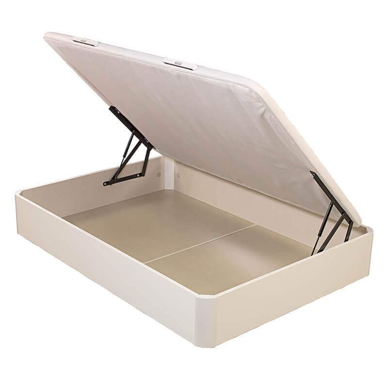 Lado da cama dobrável Pikolin 3D Altura de abertura 27 cm Branco 135x190cm