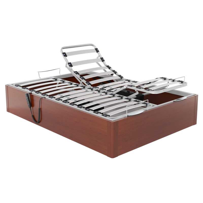 Sofá articulado dobrável com motor Ankara altura 34 cm 150x182cm Noz