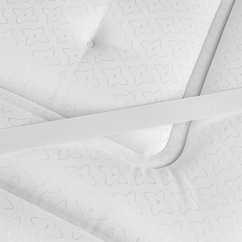 Protetor de colchão de algodão natural HR SuperSoft, respirável, com efeito nuvem, para maior conforto, 5 cm 90x182cm
