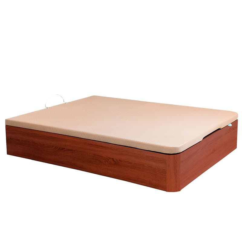 Musa 3D Relax Folding Canapé grande capacidade altura 38/32 cm 160x200cm cereja Altura 32 cm