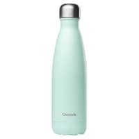 Garrafa de aço inoxidável de parede única turquis transparente de 500ml 500 ml - Qwetch