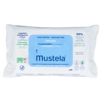 Toalhetes de algodão orgânico 60 unidades - Mustela