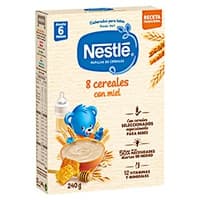 8 mingaus de cereal com mel 240 g de pó - Nestlé Bebé
