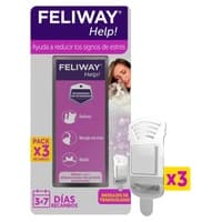 Feliway ajuda! peças de reposição (gatos estressantes) 3 unidades - Ceva