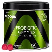 Probióticos com vitaminas em gomas 120 gomas - Aldous Bio