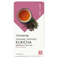 5 x Infusão de chá Kukicha 20 saquetas de infusão - Clearspring