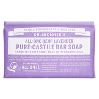 10 x Sabonete em barra de lavanda 140 g - Dr. Bronners