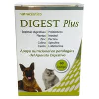 Digest plus enzimas e probióticos para cães e gatos 60 comprimidos - Cumediet