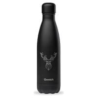 Garrafa isolada - Collection Tattoo Noir (toda preta) 500 ml (Preto) - Qwetch
