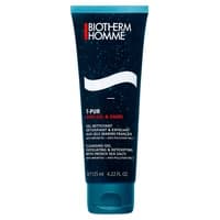 Homme T-Pur Anti-Oil & Shine Black Gel de limpeza facial 125 ml de gel - Biotherm