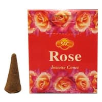 5 x Incenso Cones Rosa 10 unidades - SAC