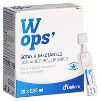 Wops Gotas Hidratantes 20 ampolas de 0,35ml - Deiters