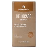 Cápsulas bronzeadoras proteção solar 60 cápsulas - Heliocare