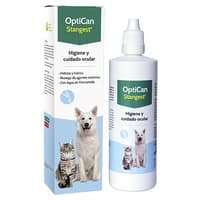 Limpador de olhos para animais de estimação Optican 125 ml - Stangest