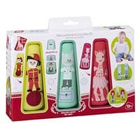 Brinquedo educativo Meus primeiros quebra-cabeças 3D 3 unidades - Sophie la Girafe