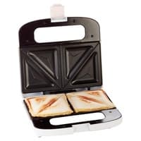 Sanduicheira branca compacta 21,5x12cm. 1 unidade (Branco) - Ariete