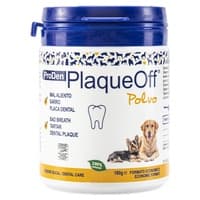 3 x Pó de gato de cão de Plaqueoff 180 g de pó - Swedencare