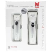 Pacote branco Chromestyle pro 1871 e chromini pro 1591 2 unidades - Moser