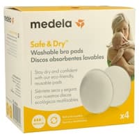 Discos Protetores de seios absorventes laváveis 4 unidades - Medela